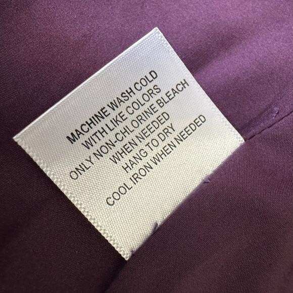 MODCLOTH Blazer Jacket Blue Red Floral Lined Brocade Office Preppy 90s - Picture 11 of 13